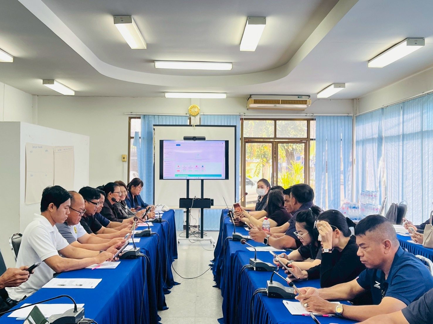 พช.เมืองประจวบคีรีขันธ์🌊🌼 ประชุมเชิงปฏิบัติการจัดทำแผนพัฒนาตำบลประจำปีงบประมาณ 2569 ตำบลเกาะหลัก และตำบลบ่อนอก